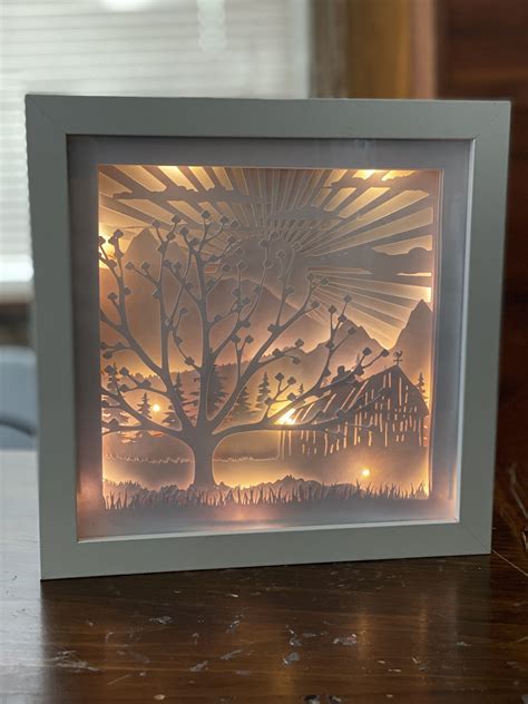 shadow box layered metal art|Metal Wall Disc Shadow Box .